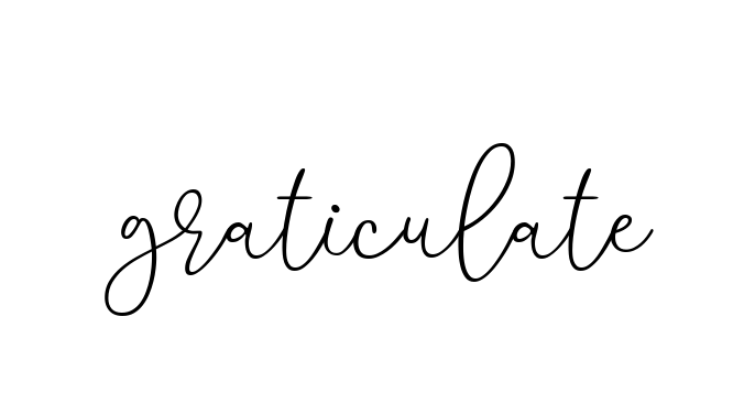 Graticulate signature