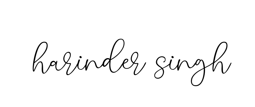 Harinder-singh signature