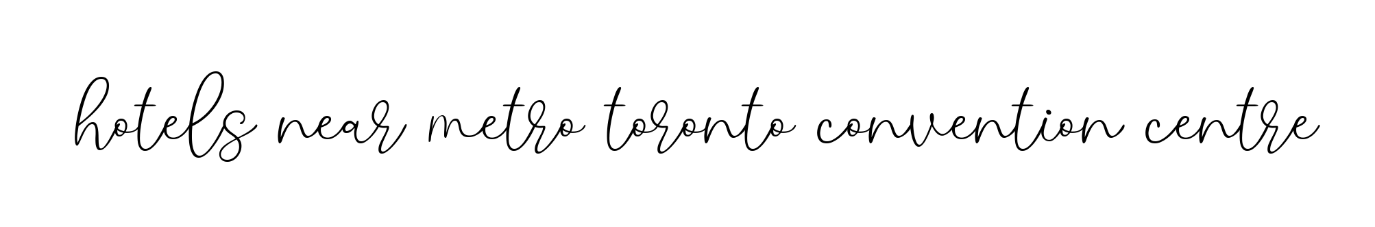 Hotels-near-metro-toronto-convention-centre signature