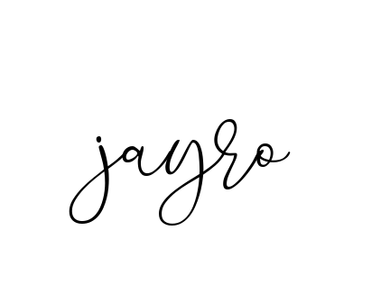 Jayro signature