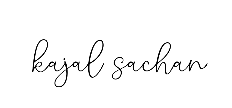 Kajal-sachan signature