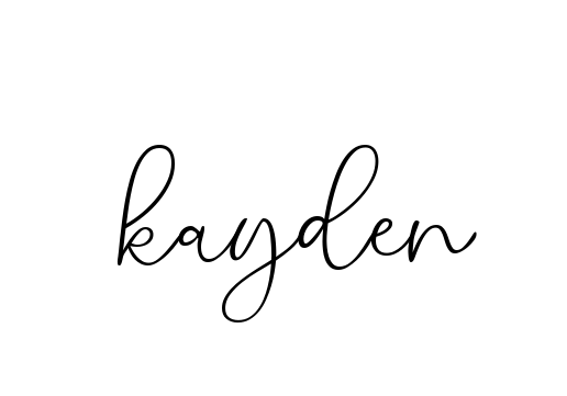 Kayden signature