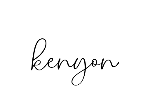 Kenyon signature