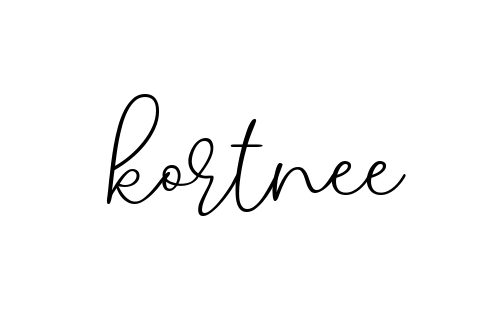 Kortnee signature