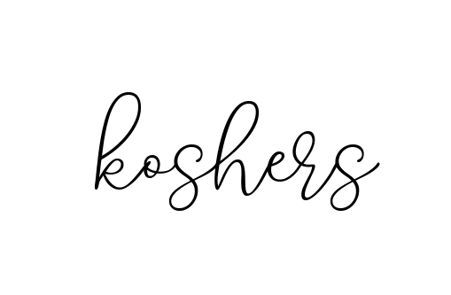 Koshers signature