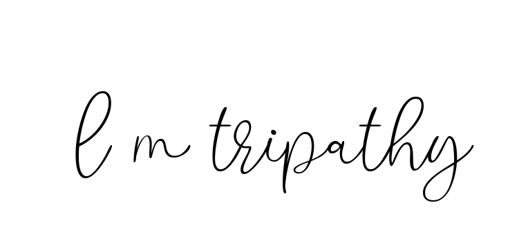 L-m-tripathy signature