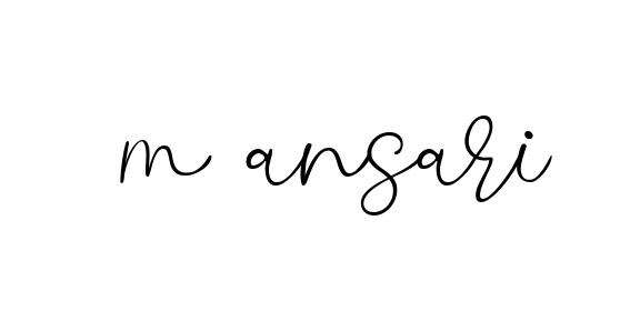 M-ansari signature