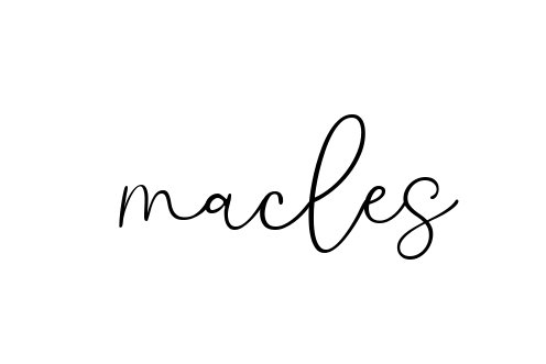 Macles signature