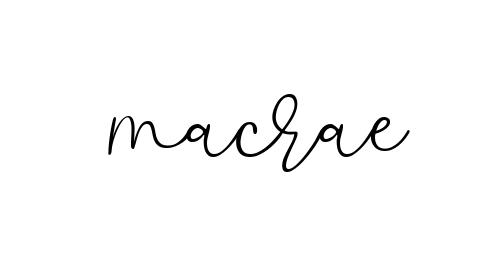 Macrae signature