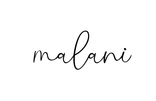 Malani signature