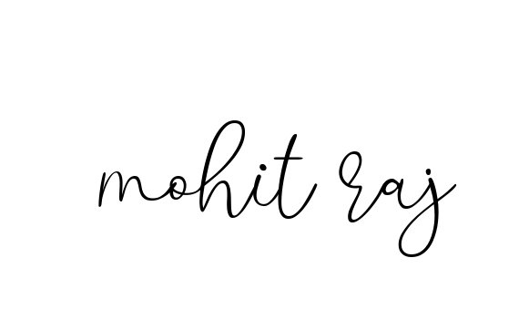 Mohit-raj signature