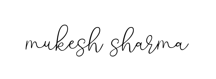 Mukesh-sharma- signature