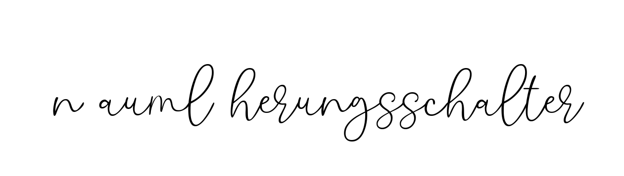 N-auml-herungsschalter signature