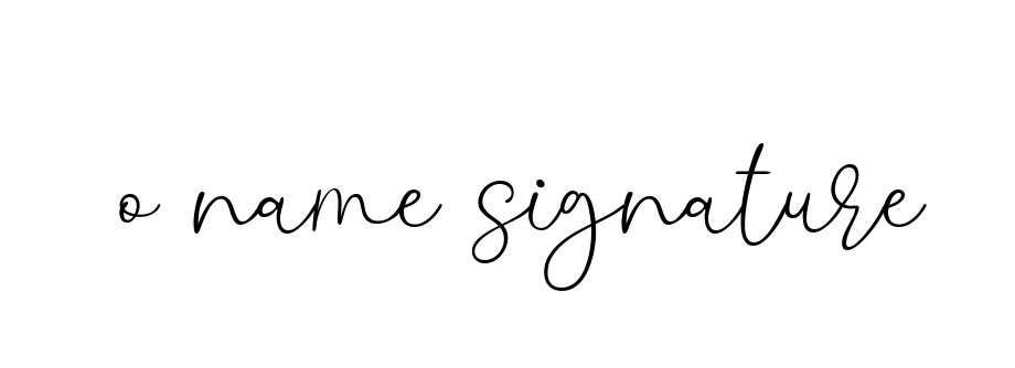 O-name-signature signature