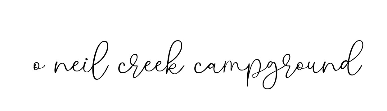 O-neil-creek-campground signature