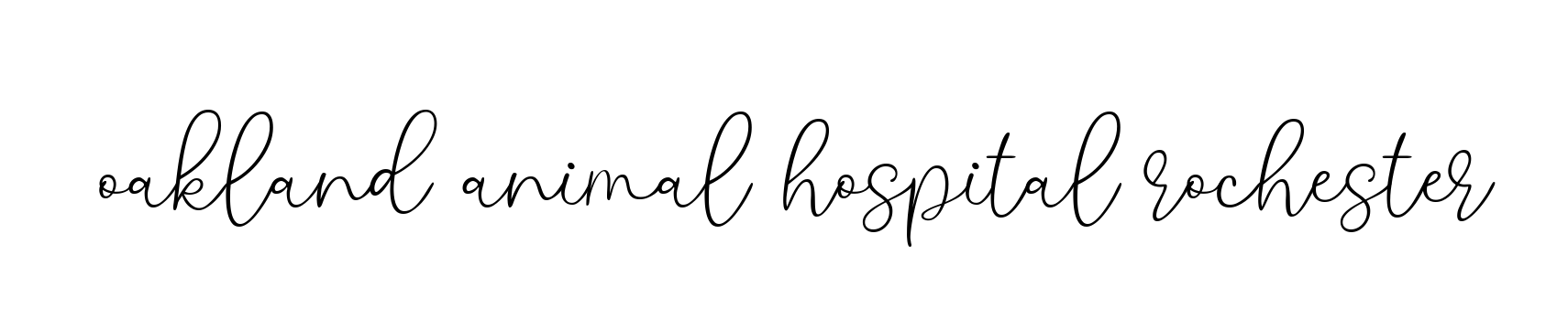 Oakland-animal-hospital-rochester signature