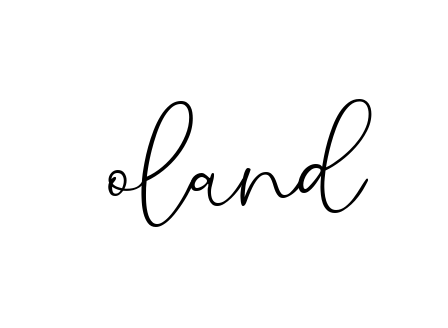 Oland signature