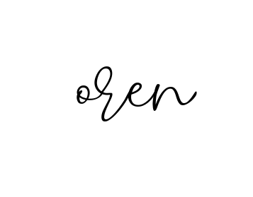 Oren signature