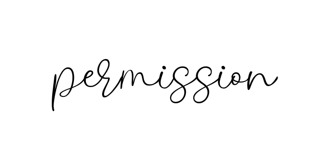 Permission signature