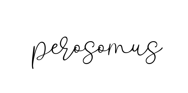 Perosomus signature
