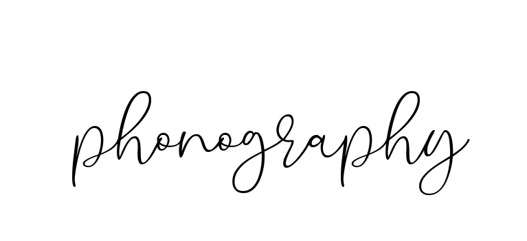 Phonography signature