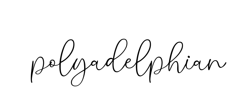 Polyadelphian signature