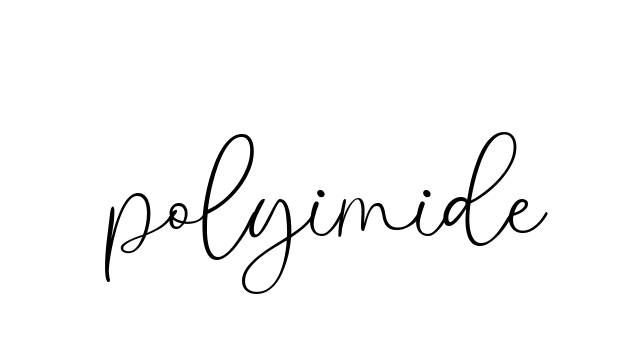 Polyimide signature
