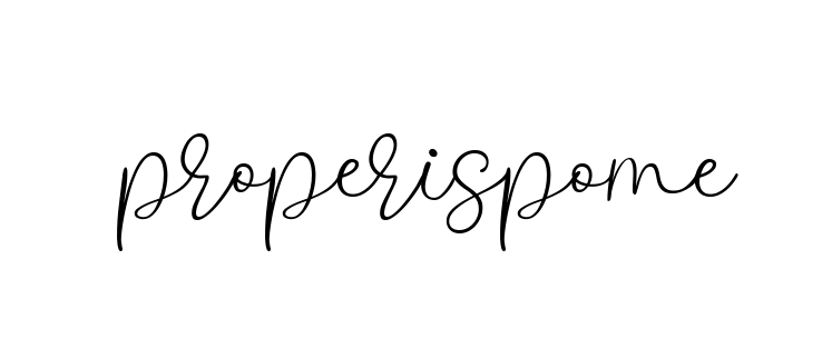 Properispome signature