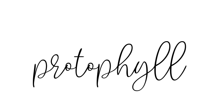 Protophyll signature
