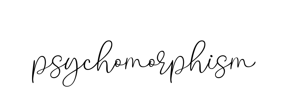Psychomorphism signature