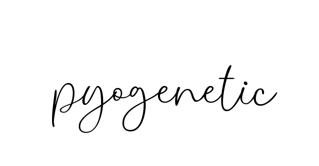 Pyogenetic signature