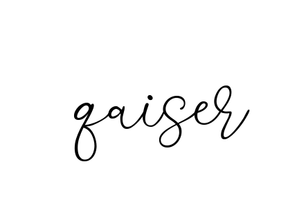 Qaiser signature