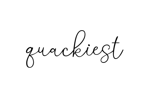 Quackiest signature