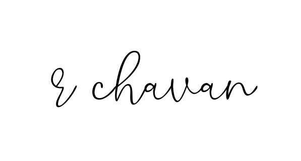 R-chavan signature