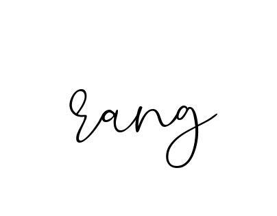 Rang signature