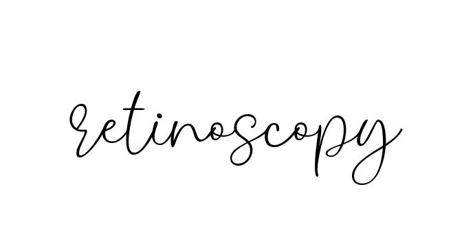 Retinoscopy signature