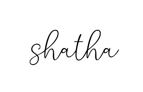Shatha signature