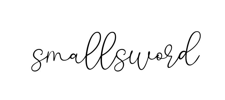 Smallsword signature