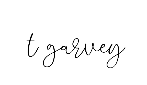 T-garvey signature
