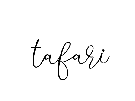 Tafari signature
