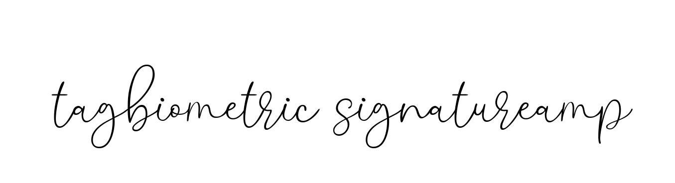 Tagbiometric-signatureamp signature