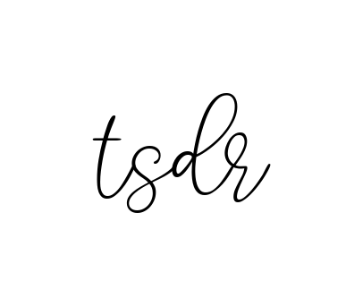 Tsdr signature