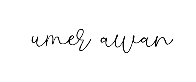 Umer-awan signature