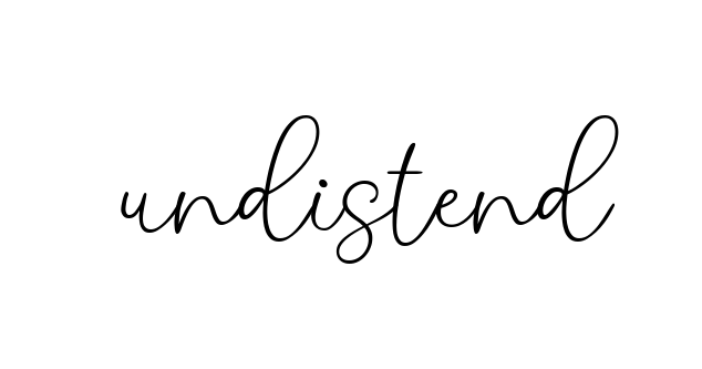Undistend signature