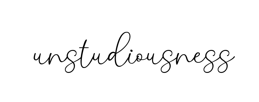 Unstudiousness signature