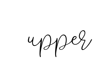 Upper signature