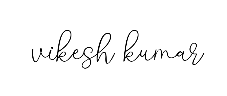 Vikesh-kumar signature