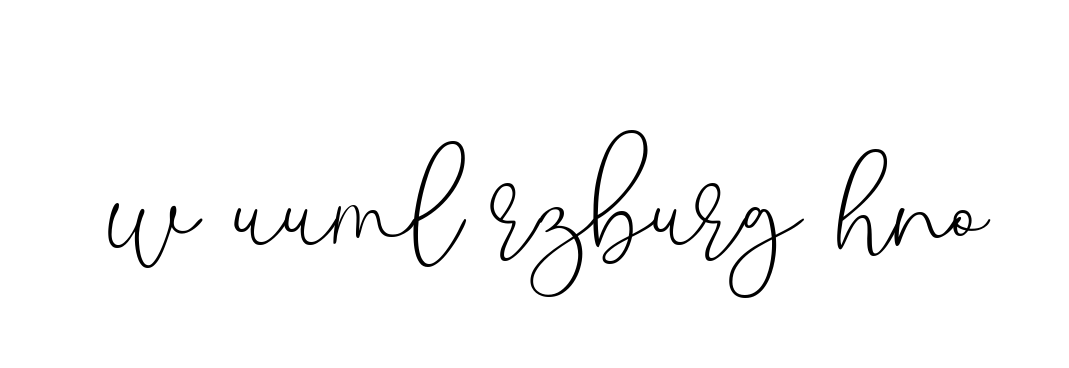 W-uuml-rzburg-hno signature