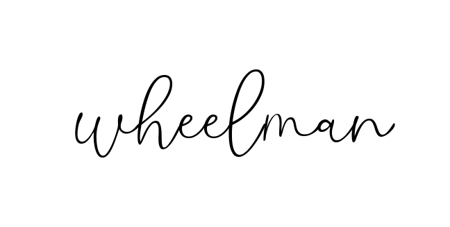 Wheelman signature