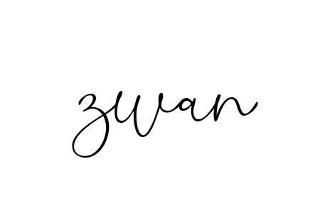 Zwan signature
